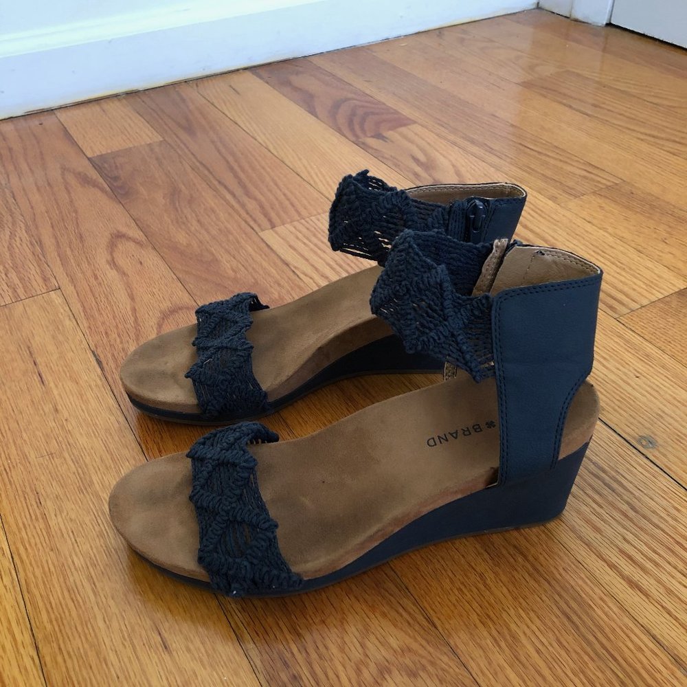 Lucky Brand Cork Wedges Size 8